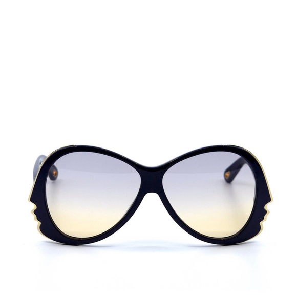 Navy Blue Chole Royal Blue Sunglasses main image 6